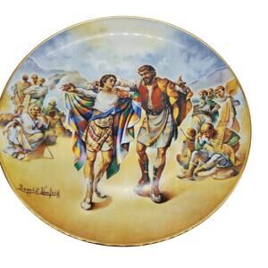 Joseph Coat of Many Colors - Yiannis Koutsis Collector Plate 9"